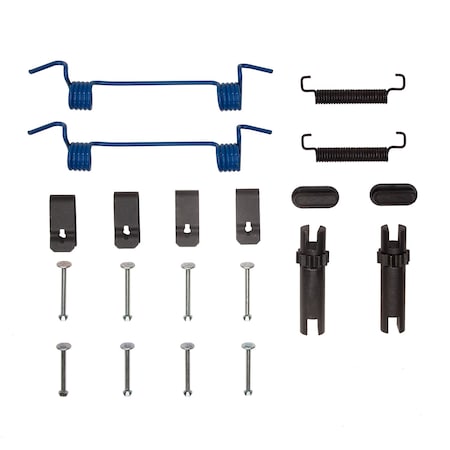 Drum Brake Hardware Kit,  Rear